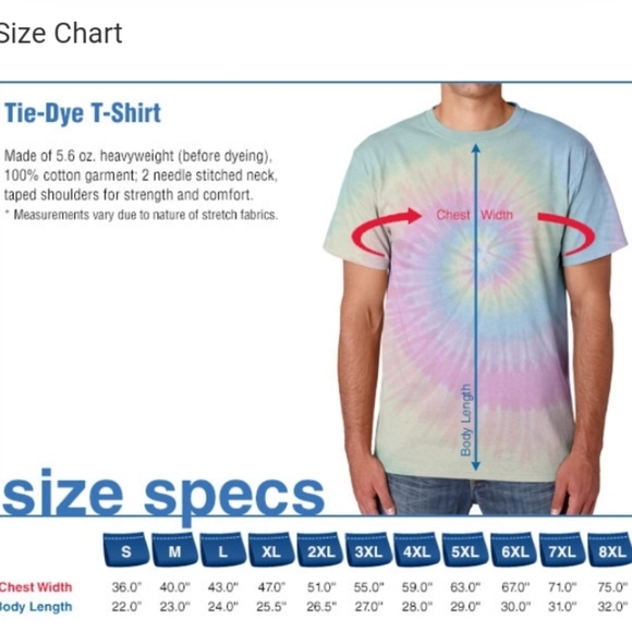 Jimi hendrix tie-dye shirt - Picture 6 of 6